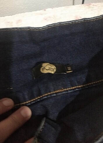 29 Beden lacivert Renk Üç boyutlu gibi kot pantolon,