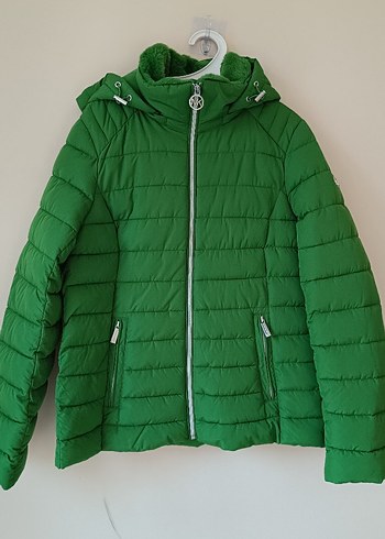 Yeşil Kadın Kışlık Mont Michael Kors