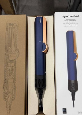 Dyson AirStrait Mavi Saç Düzleştirici
