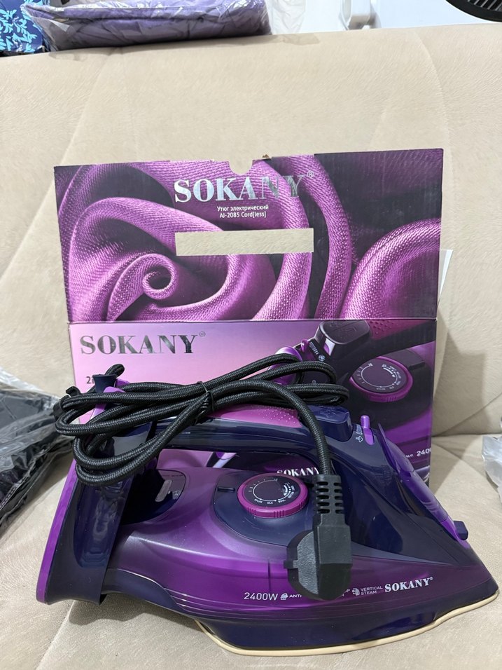 Sokany 2400W Mor Ütü - Görsel 2