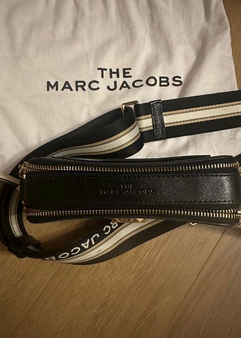 Beyaz Deri Marc Jacobs Bel Çantası - Görsel 3