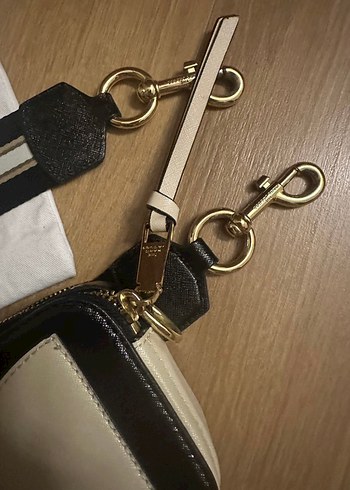 Beyaz Deri Marc Jacobs Bel Çantası - Görsel 4