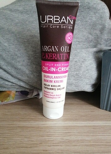 Urban care argan yağlı keratinli krem 