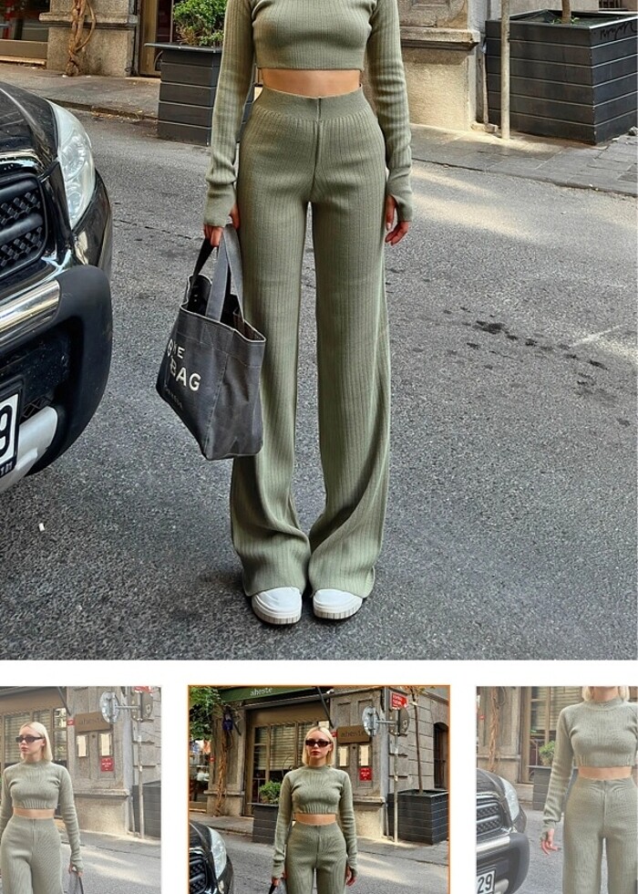 Haki ikili takım swist markası - Görsel 2