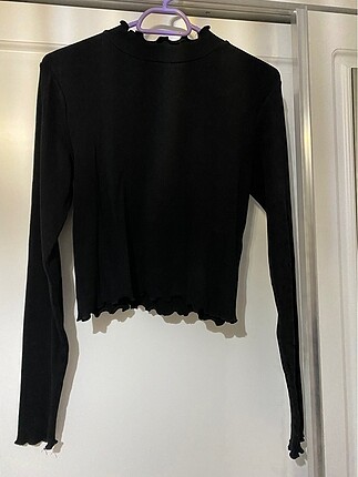 Pull&Bear uzun kollu crop