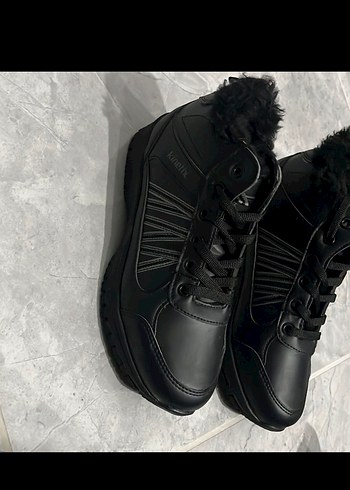 Kinetix Siyah Kürklü Erkek Çocuk Biker Bot - Görsel 4
