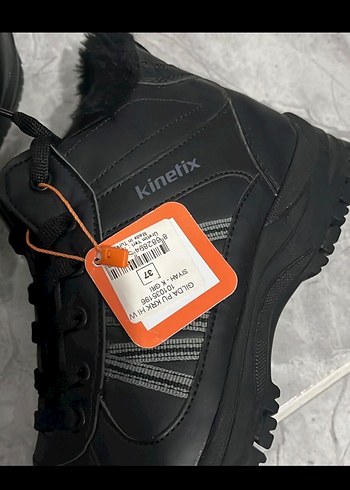 Kinetix Siyah Erkek Biker Bot 37 numara - Görsel 2