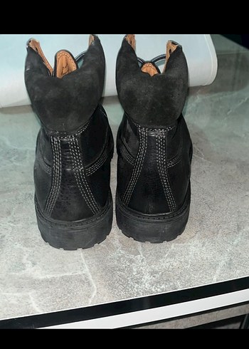 Lumberjack Siyah Deri Bağcıklı Erkek Botu - Görsel 3