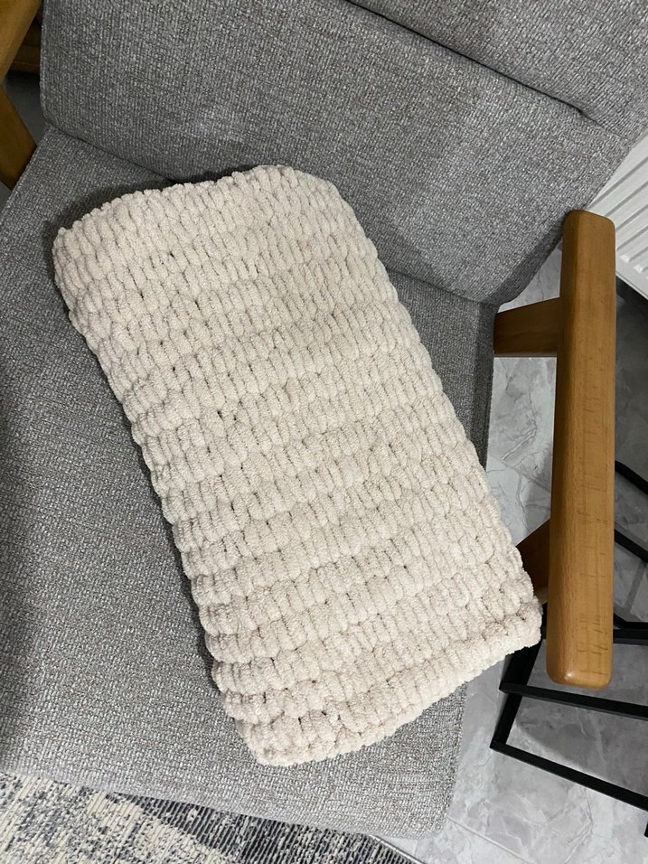 Püfi Örgü Çocuk Battaniyesi - Görsel 3