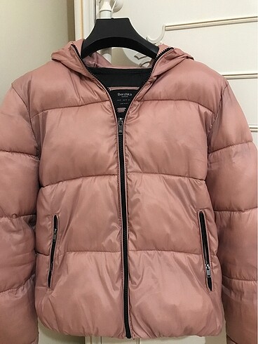 Berskha pembe pudra karışımı renk mont
