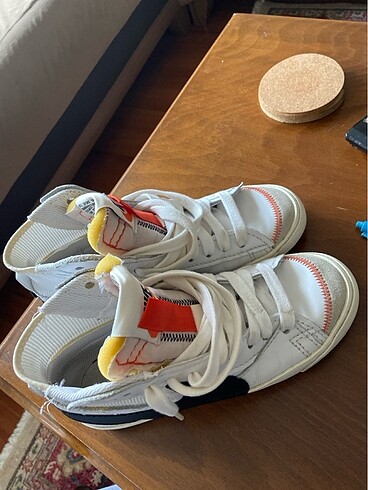41 Beden beyaz Renk nike jumbo blazer