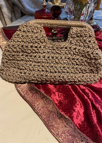 Örgü Bohem Kadın Çantası - Görsel 2