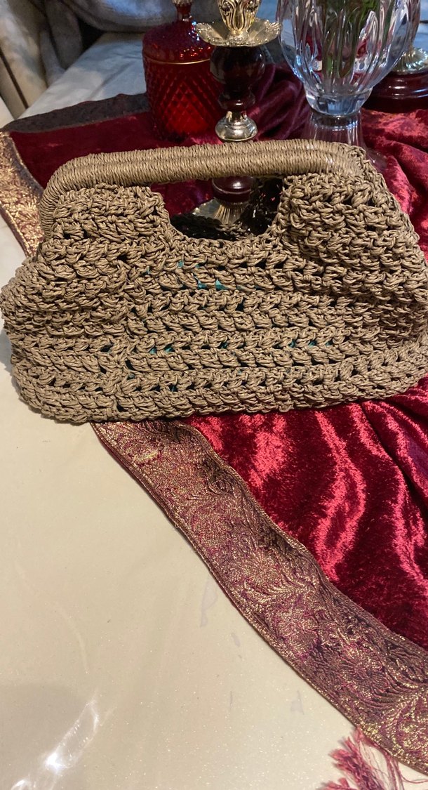 Örgü Bohem Kadın Çantası - Görsel 3