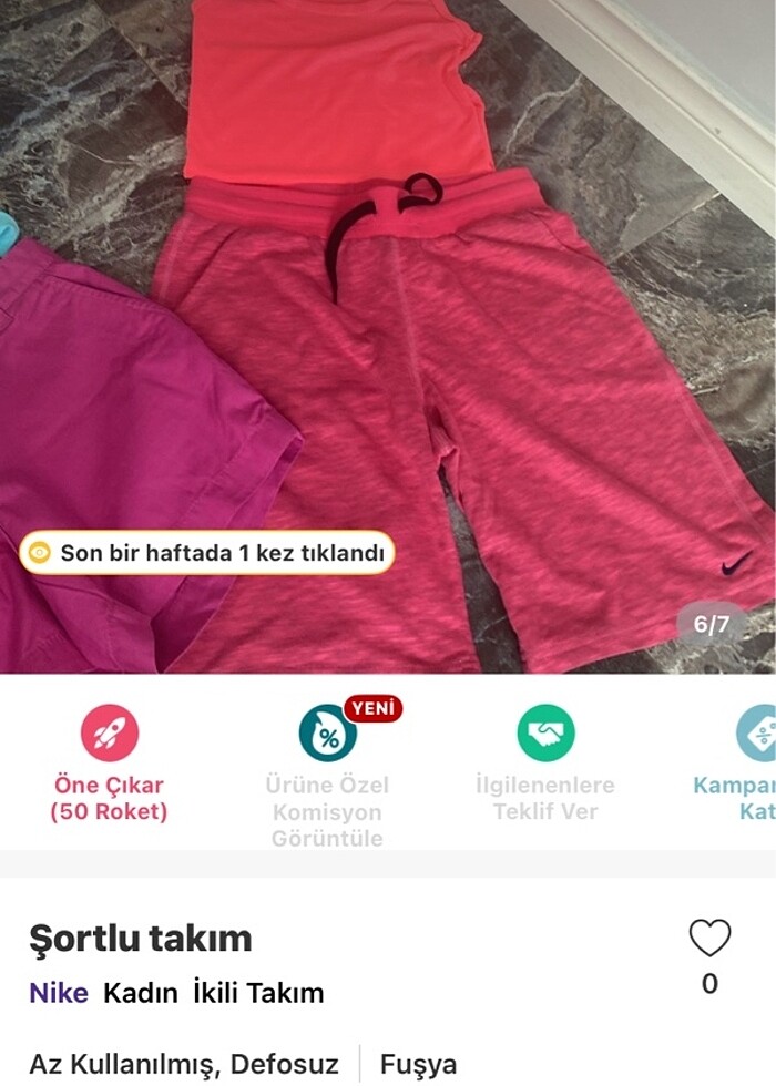 Şort& kolsuz badi - Görsel 3