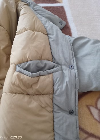 yeşil zara mont - Görsel 3