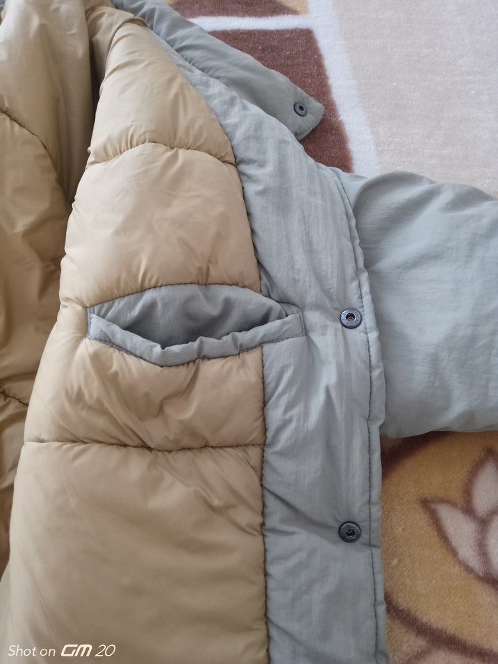 yeşil zara mont - Görsel 3