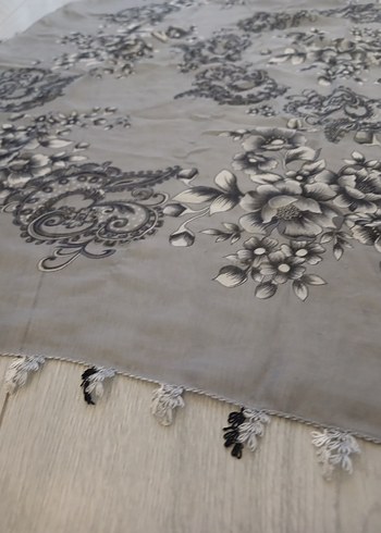 Kadın Cenk yazma Tülbent - Görsel 2