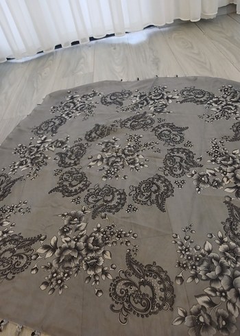 Kadın Cenk yazma Tülbent - Görsel 3