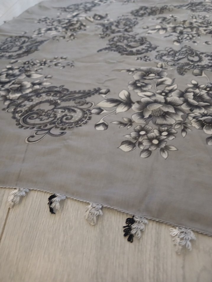 Kadın Cenk yazma Tülbent - Görsel 2