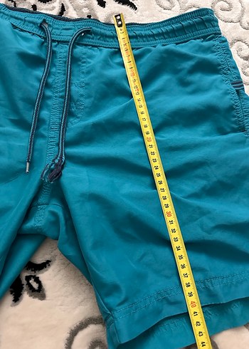 Mavi Fermuarlı Erkek Yüzme Şortu - Görsel 2