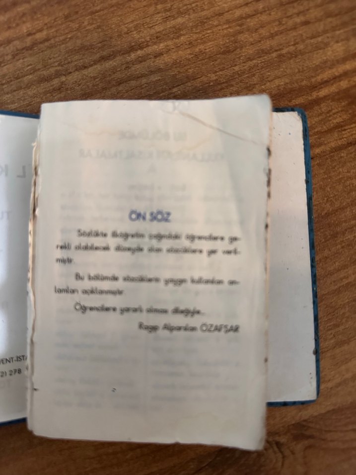 Türkçe-İngilizce Sözlük - Görsel 5