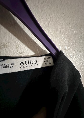 Siyah Uzun Kollu Drapeli Kadın Tulum - Görsel 5