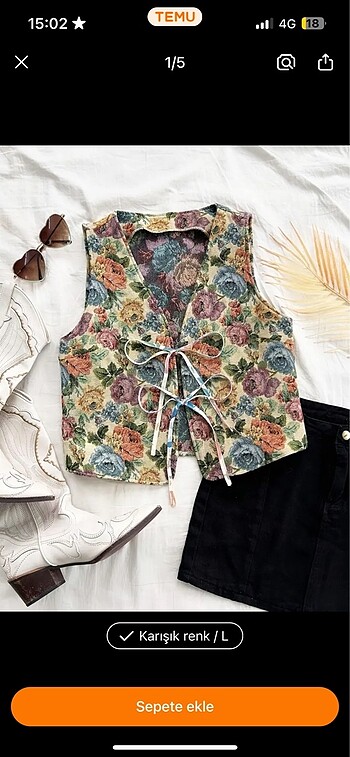 Vintage yelek