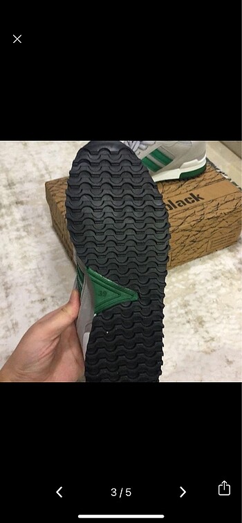 39 Beden Unisex spor ayakkabı