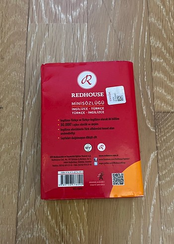 Redhouse İngilizce-Türkçe Mini Sözlük - Görsel 3