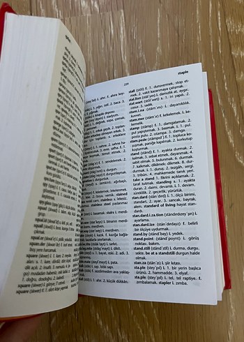 Redhouse İngilizce-Türkçe Mini Sözlük - Görsel 2