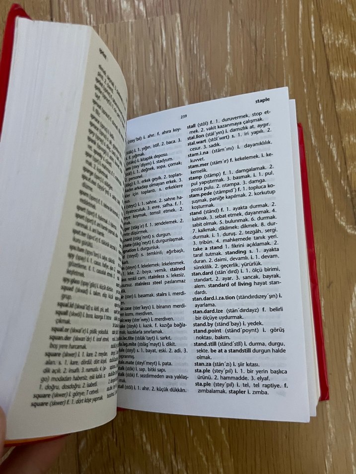 Redhouse İngilizce-Türkçe Mini Sözlük - Görsel 2