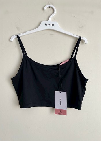 Askılı crop Spor üst