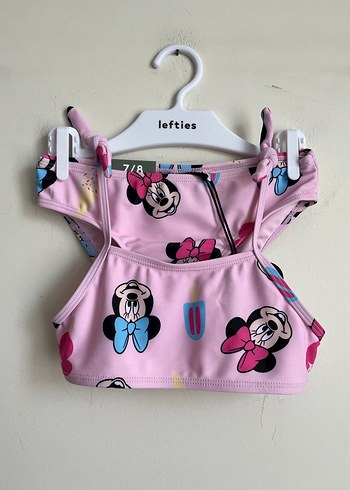 7 Yaş Beden Disney Minnie Mouse bikini takımı