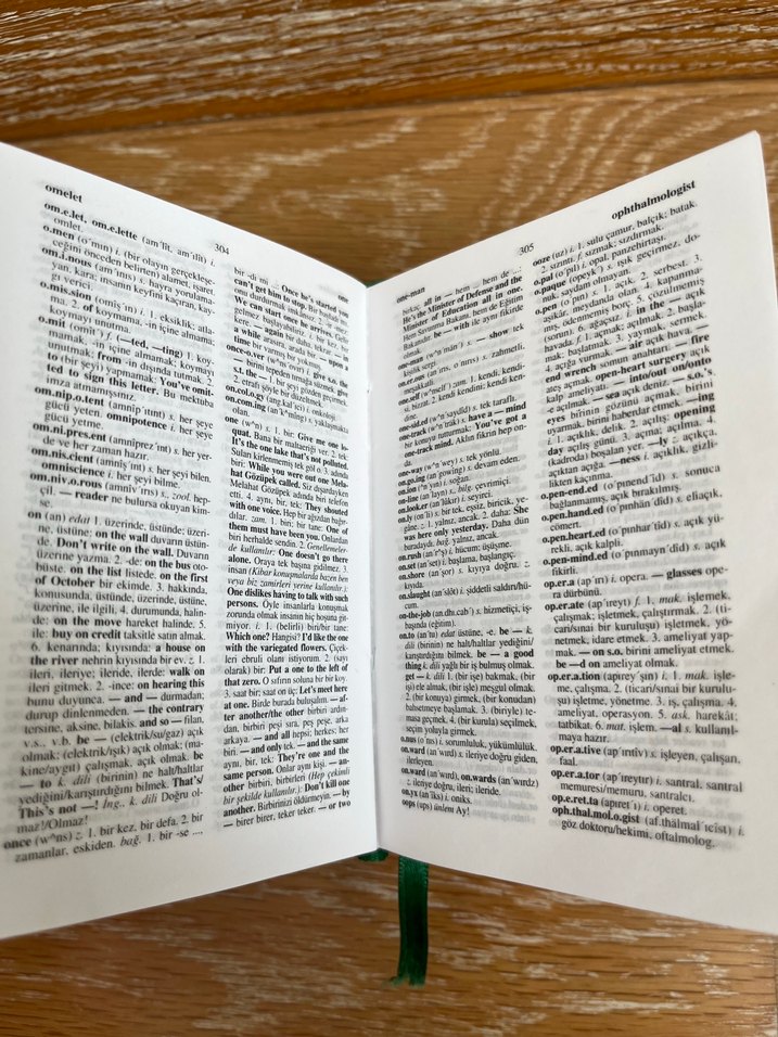 Redhouse Küçük İngilizce-Türkçe el Sözlük - Görsel 5