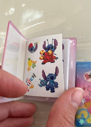  Beden Disney Stitch sticker kitabı