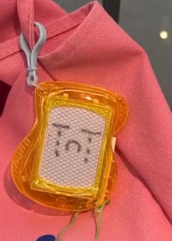 Mini çizim tahtası anahtarlık