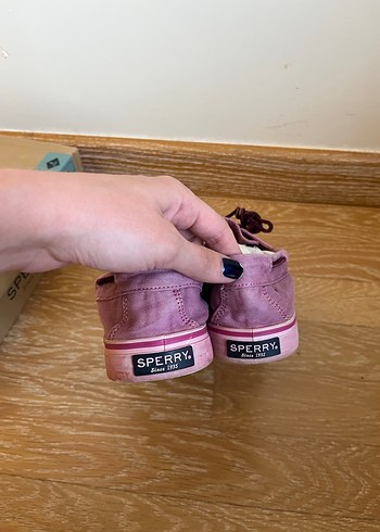 40 Beden pembe Renk Sperry Top Sider bağcıklı ayakkabı