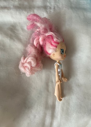  Beden Pembe saçlı oyuncak barbie Bebek