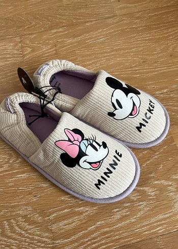 35 Beden Disney Mickey Mouse ev ayakkabısı panduf
