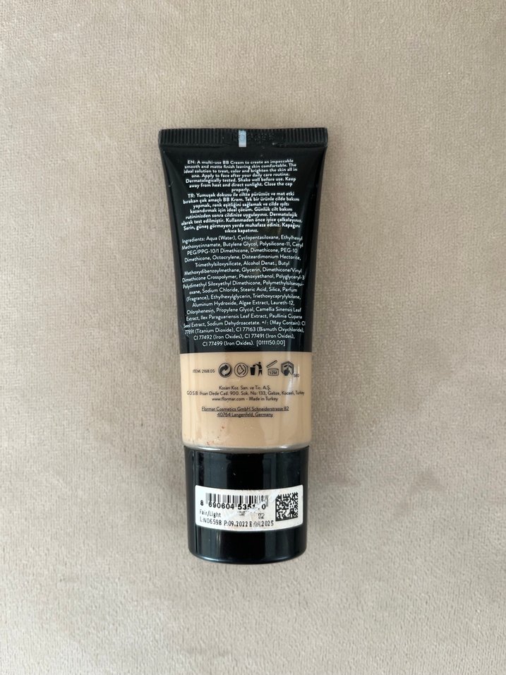 Flormar Mattifying Matlaştırıcı BB Krem - Görsel 2
