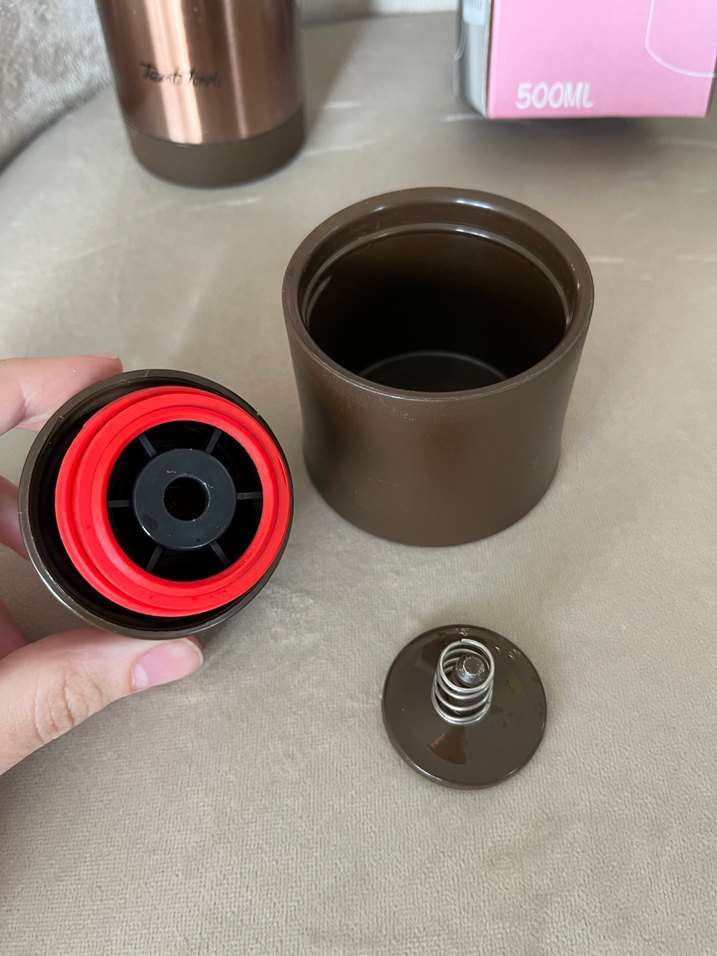 Tantitoni Bronz Paslanmaz Çelik Termos 500ml - Görsel 5