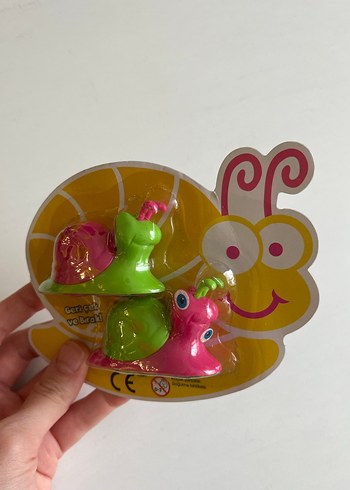 2li geri çekmeli salyangoz oyuncak - Görsel 3