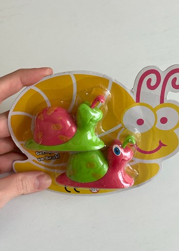 2li geri çekmeli salyangoz oyuncak - Görsel 2