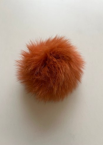 Peluş tüylü anahtarlık charm - Görsel 2