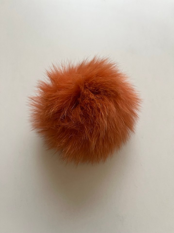 Peluş tüylü anahtarlık charm - Görsel 2