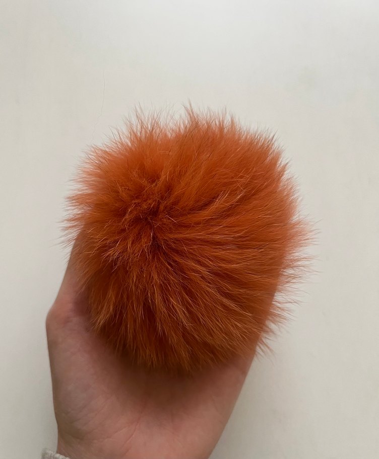 Peluş tüylü anahtarlık charm - Görsel 3