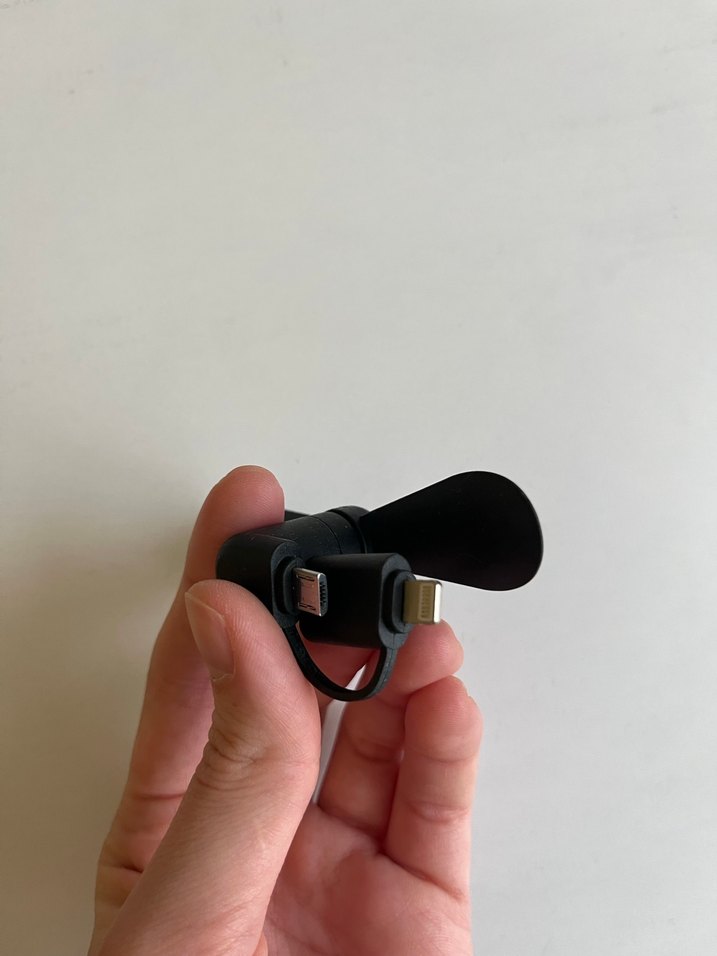 Usb-c fan mini soğutucu pervane - Görsel 3