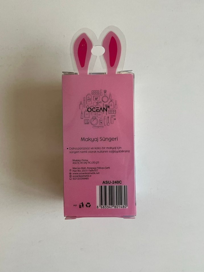 Ocean mini renkli makyaj süngeri 7li - Görsel 3