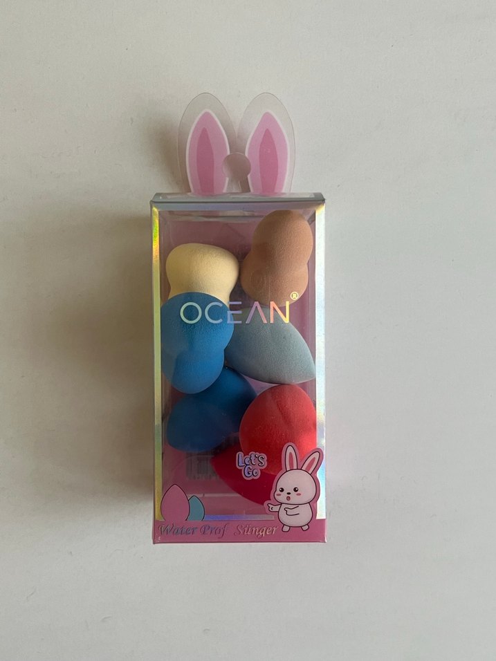 Ocean mini renkli makyaj süngeri 7li - Görsel 4