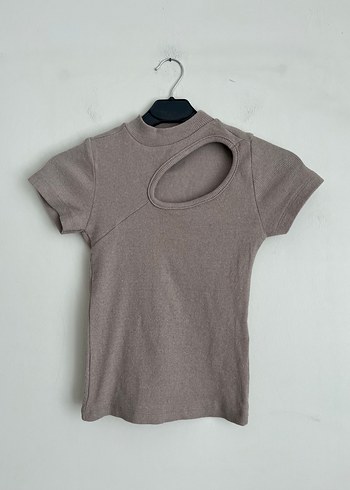 Kısa kollu bluz tshirt üst
